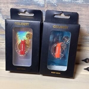 Coldest Lot Of 2 Mini Keychains Mythic And Legendary Brand New